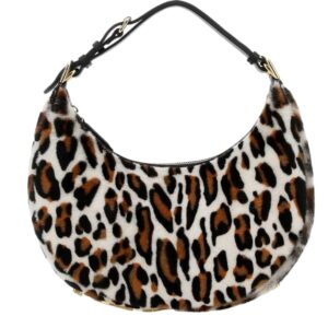Stylish leopard pattern purse