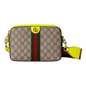 Stylish monogrammed crossbody bag
