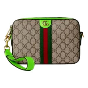 Stylish monogrammed shoulder bag