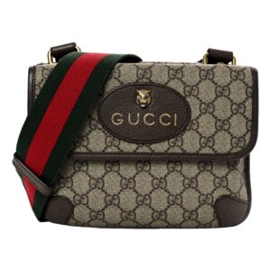 Stylish Gucci purse with gold accents