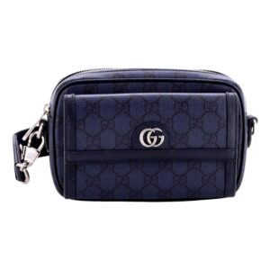 Stylish branded handbag with silver accents