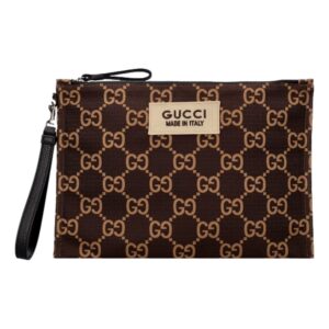 Stylish Gucci accessory displaying iconic logo