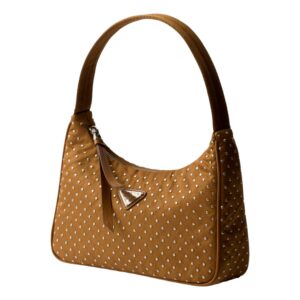 Stylish handbag featuring metal accents