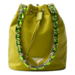 Stylish Prada drawstring bag