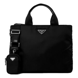 Elegant black handbag with adjustable strap