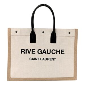 Rive Gauche canvas bag