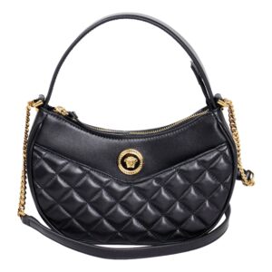 Luxury handbag featuring quilted design